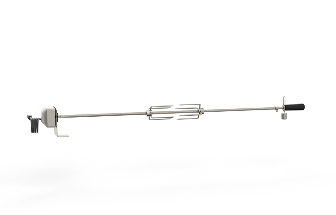 46” Rotisserie Kit (Includes Rod, Forks, Counterbalance/Screw Collar & Bracket)
