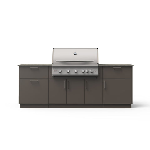 Blaze Sunrise 8-Ft Outdoor Kitchen Island w/ 40-Inch Premium LTE+