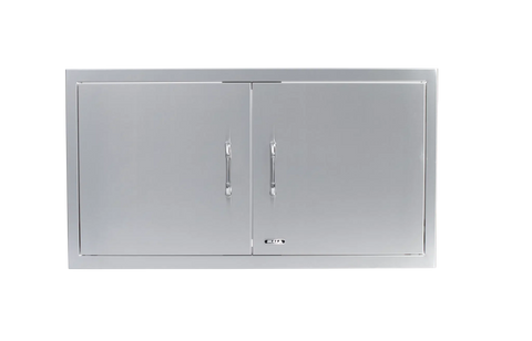 38″ Stainless Steel Double Door with Reveal