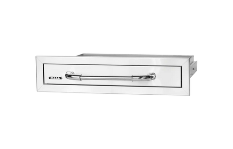 Stainless Steel Single Utensil Drawer with Reveal
