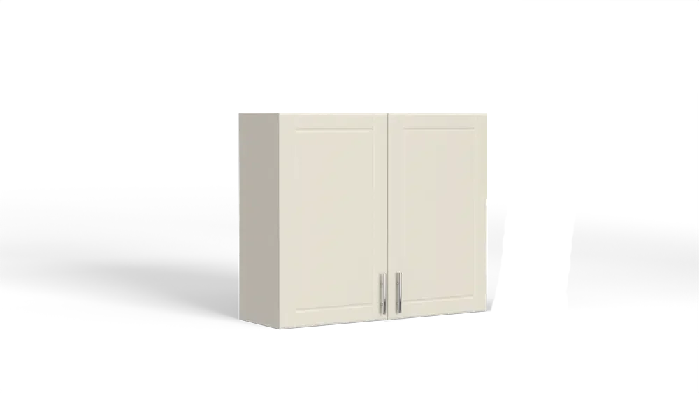 36” Above Counter Wall Mount 2 Door Cabinet