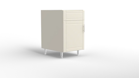 21” Sink Base with a Left Hinge Door