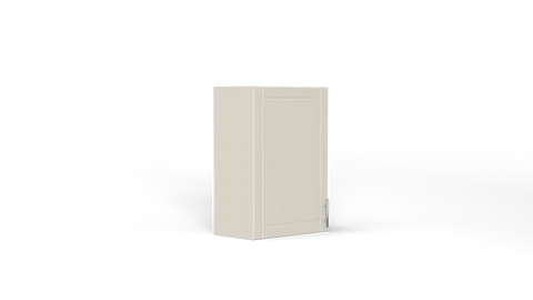21″ Above Counter Wall Mount Cabinet Left Hinge