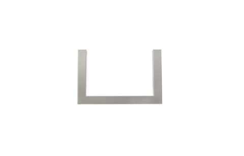 Stainless Steel Finishing Frame for Double Side Burner With Reveal