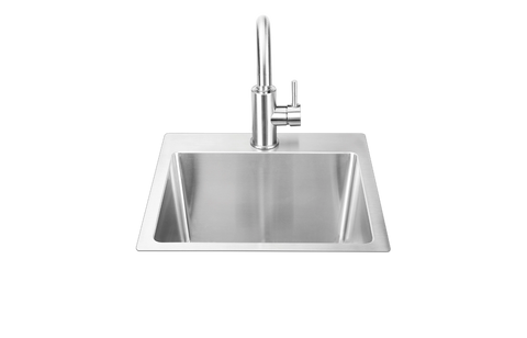 18″ Premium Stainless Steel Dual Mount Sink
