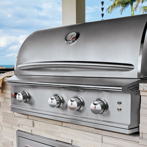 Blaze Professional LUX 34-Inch 3 Burner Built-In Gas Grill With Rear Infrared Burner