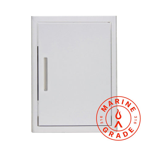 Blaze Marine Grade 21-Inch Single Access Door – Right Hinged (Vertical)