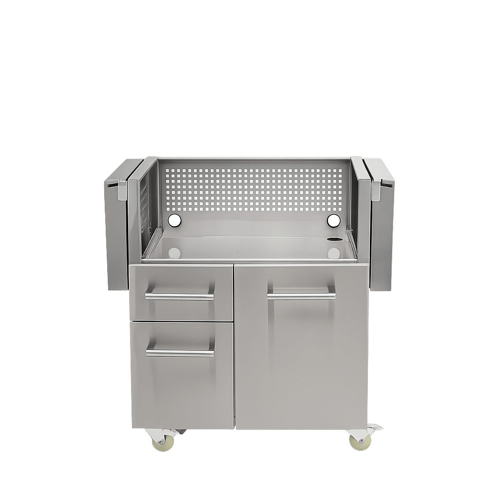 30" Cart For Flat Top Grill