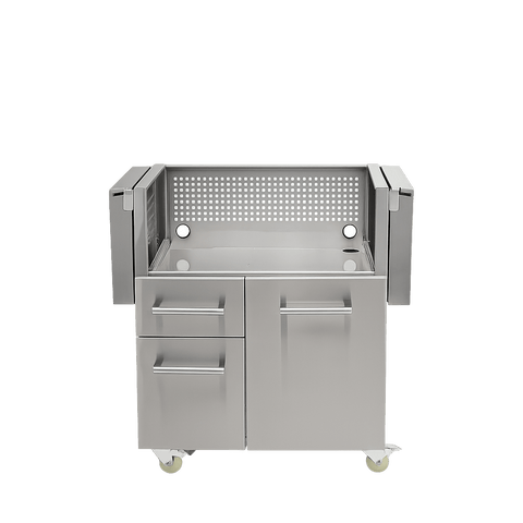 30" Cart For Flat Top Grill