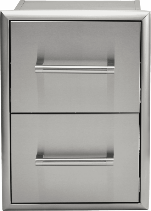 16" Double Drawer Cabinet