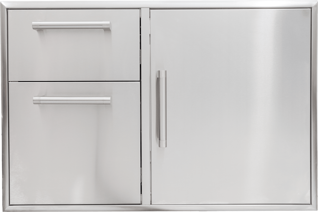 36" Access Door & Double Drawer Combo