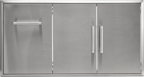 45" Double Access Doors With Roll Out Trash