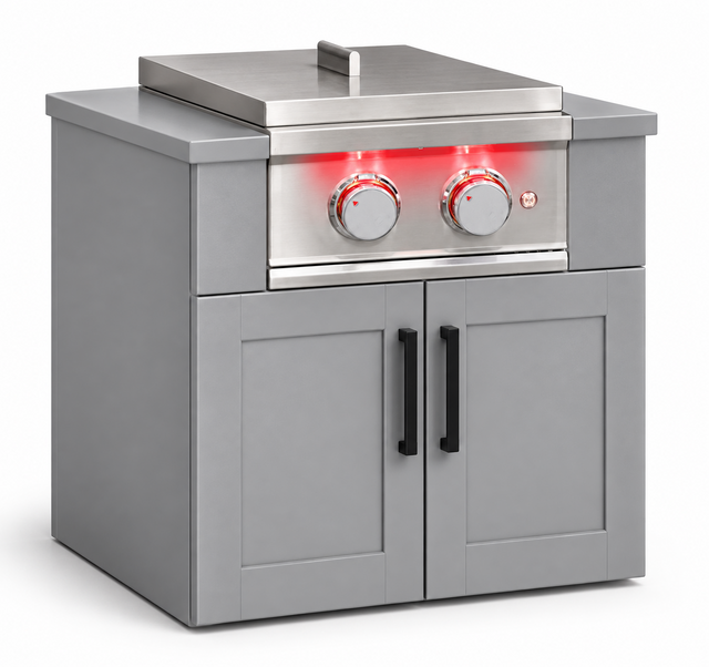 Built-In Double Side Burner Cabinet