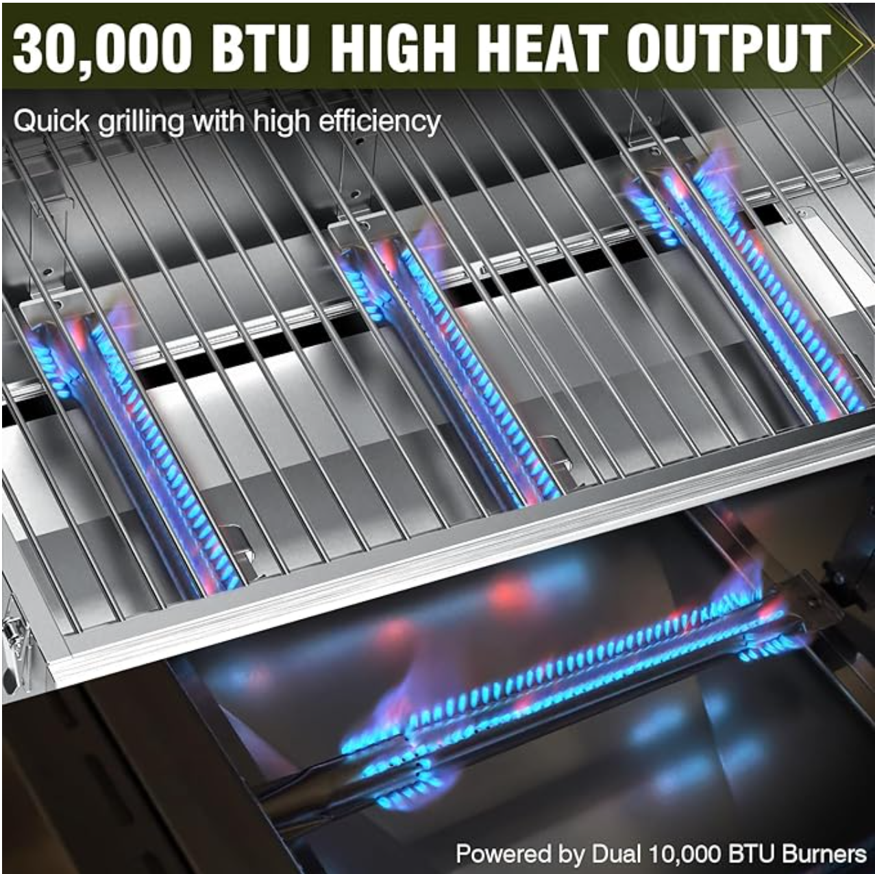 Integrated Flames 8' Foot Modular Outdoor Kitchen | DIY Linear Kit